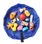 小号宝宝玩具快速收纳袋 旅行野餐垫 玩具垫创意防水便捷整理袋