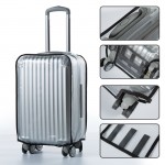 拉杆箱旅行箱包pvc磨砂透明防尘套行李箱套防水耐磨皮箱子保护套