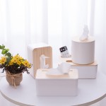 北欧纸巾盒木质客厅创意纸抽盒家用木质餐巾纸盒简约欧式抽纸盒木