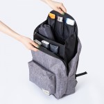 旅行双肩包女内胆包背包韩版书包包中包整理袋整理包大容量收纳袋